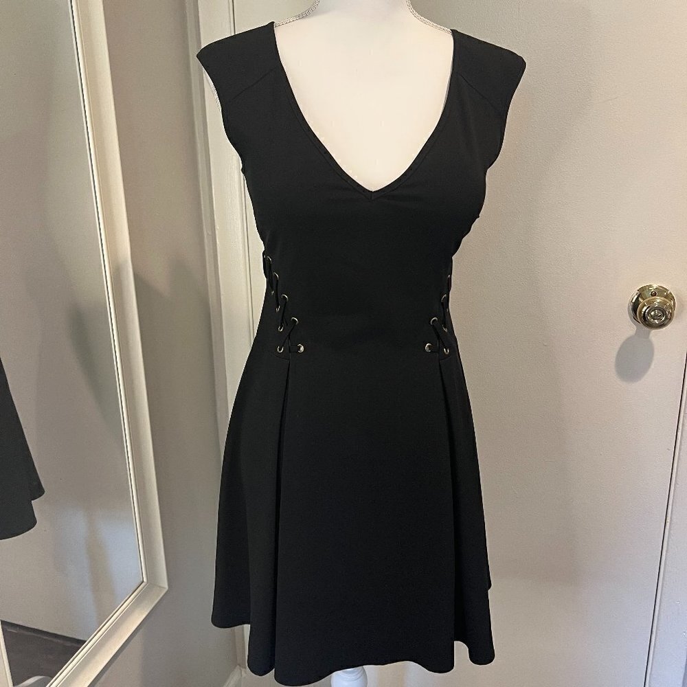 Victoria's Secret Black V-Neck Mini Dress